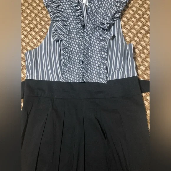 BCBG Maxazria Women’s Size 12 Sleeveless Ruffle Knee Length Dress - Picture 4 of 12